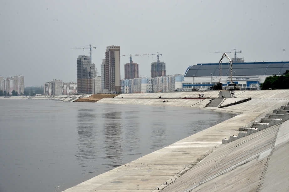 Дамба незавершенная: почти 10 лет Хабаровск готовит защиту от большой воды