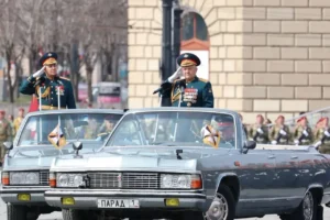 Торжественный парад в честь 81-й годовщины Победы прошел в Хабаровске